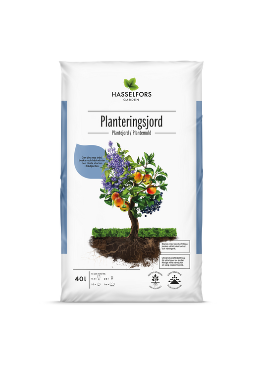 Planteringsjord 40 liter (Hasselfors Garden)